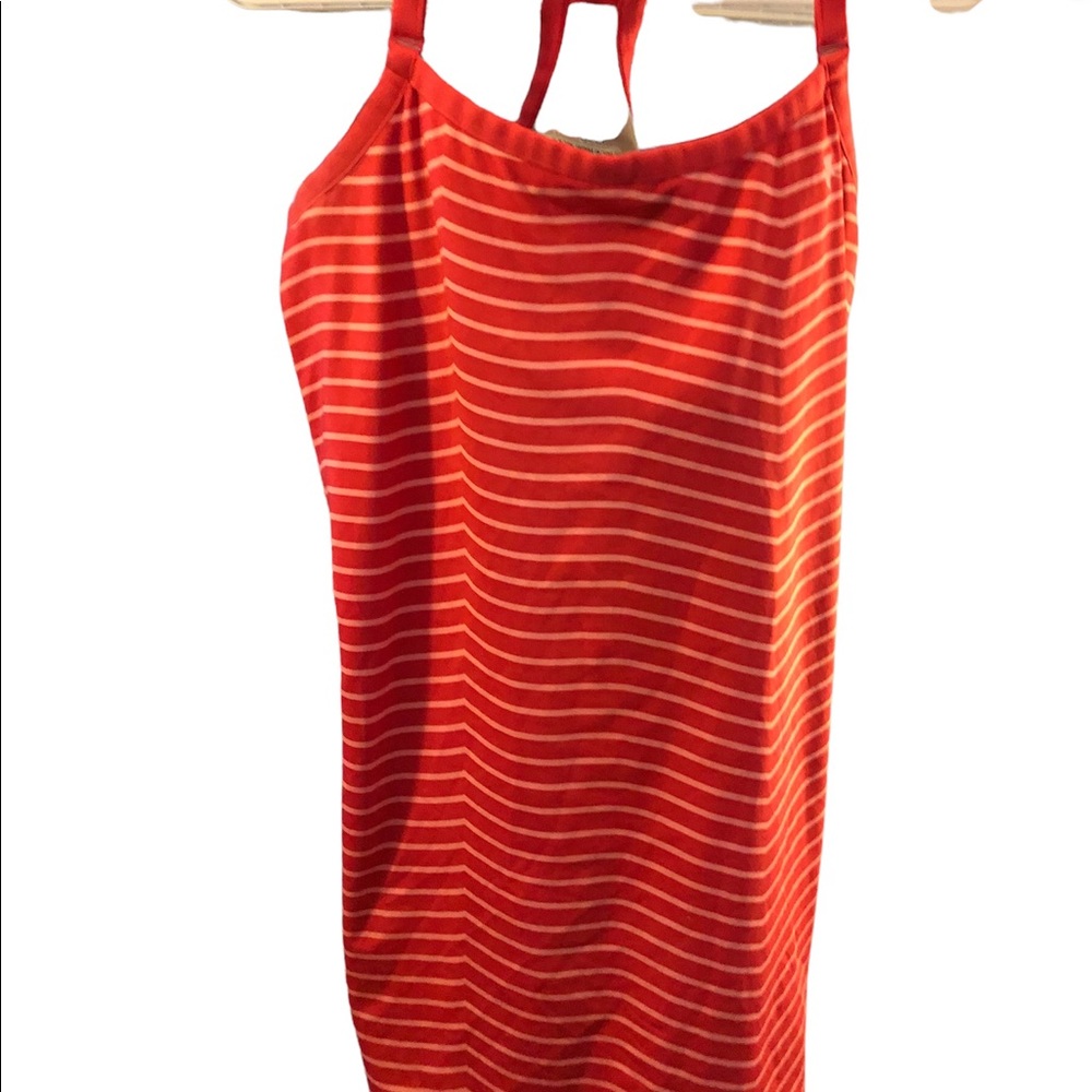 Under Armour heat gear Racer back fitted tank Small